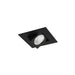 W.A.C. Lighting - R3BSAN-FWD-BK - LED Trim and Remodel Housing - Ocularc - Black