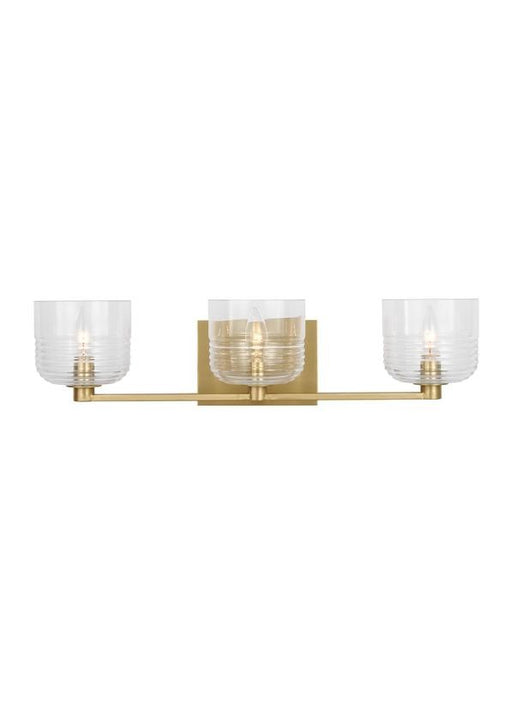 Visual Comfort Studio - DJV1113SB - Three Light Vanity - Lochdale - Satin Brass