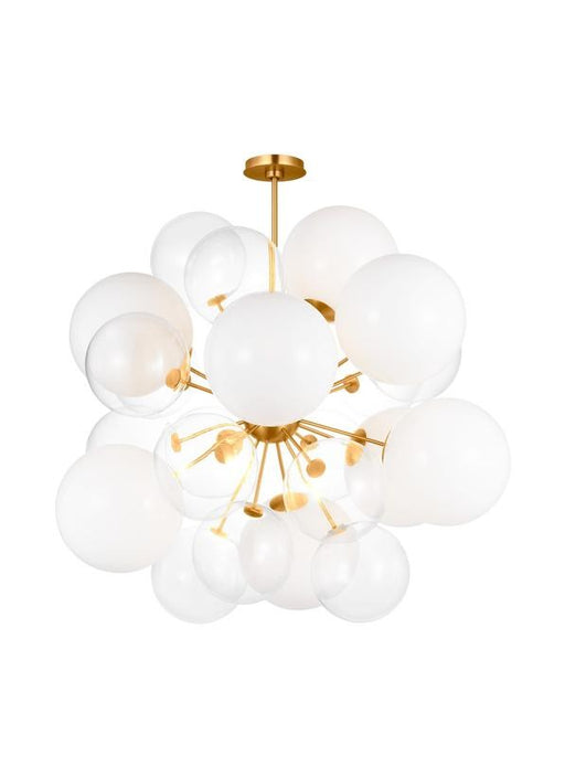 Visual Comfort Studio - KSC1119BBS - Nine Light Chandelier - Aria - Burnished Brass