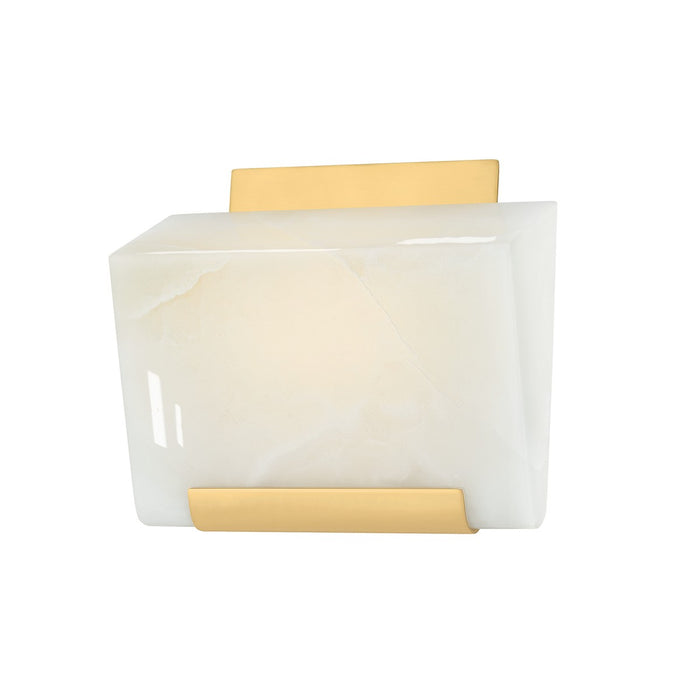 Hudson Valley - 3541-AGB - LED Wall Sconce - Fairfield - Aged Brass