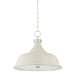 Hudson Valley - MDS300L-PN/OW - Four Light Pendant - Painted No. 1 - Polished Nickel/Off-White