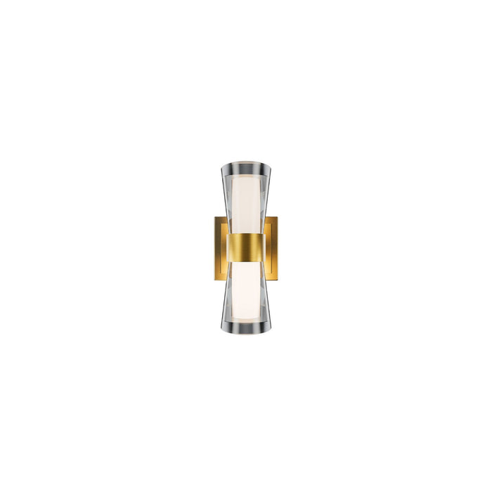 W.A.C. Lighting - WS-91510-30-AB - LED Wall Sconce - Hourglass - Aged Brass