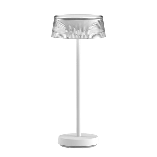 W.A.C. Lighting - TL-W251315-27-WT - LED Table Lamp - Crystal - White