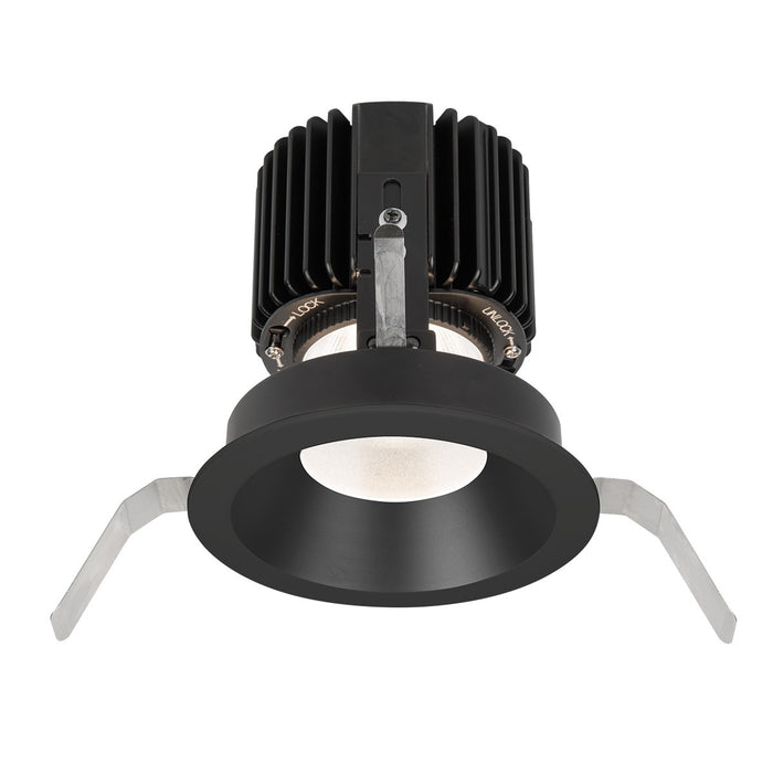 W.A.C. Lighting - R4RD1T-FTWA-BK - Regressed Trim with LED Light Engine - Volta - Black