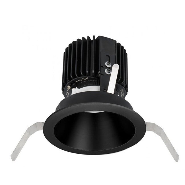 W.A.C. Lighting - R4RD2T-FTWA-BK - Trim with LED Light Engine - Volta - Black