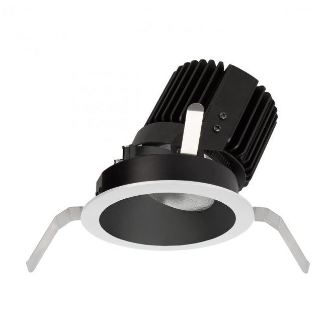 W.A.C. Lighting - R4RWT-ATWA-BKWT - Wall Wash Trim with LED Light Engine - Volta - Black/White