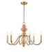 Arabela Lighting - 85141-6 - Six Light Chandelier - French Country - Natural Brass
