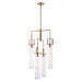 Arabela Lighting - 85241-4 - Four Light Chandelier - Jayden - Lacquered Gold