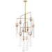 Arabela Lighting - 85243-10 - Ten Light Chandelier - Jayden - Lacquered Gold