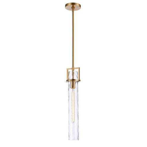 Jayden One Light Pendant Lacquered Gold