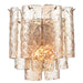 Arabela Lighting - 85264-2 - Two Light Wall Sconce - Fire and Ice - Lacquered Gold