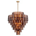Arabela Lighting - 85363-21 - 21 Light Chandelier - Fire and Ice - Lacquered Gold