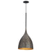 Maxim - 10912BKGLD - One Light Pendant - Fleur - Black / Gold