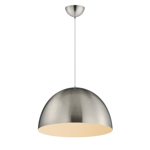 Tova One Light Pendant Satin Nickel
