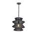 Maxim - 14930BK - One Light Pendant - Krabi - Black