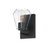 Maxim - 21331CLBK - One Light Wall Sconce - Geode - Black
