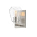 Maxim - 21331CLSN - One Light Wall Sconce - Geode - Satin Nickel