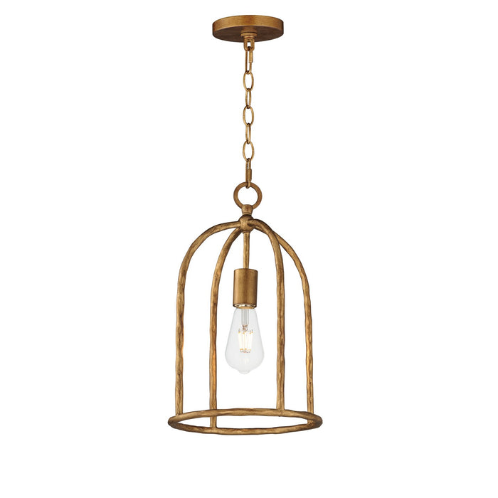Maxim - 21842EG - One Light Pendant - Martel - Etruscan Gold