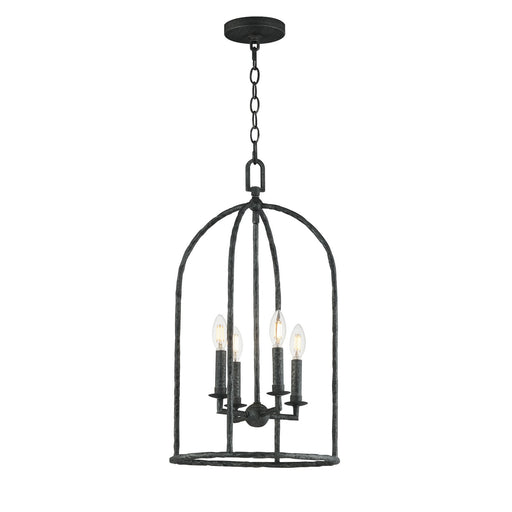 Martel Four Light Pendant Blacksmith