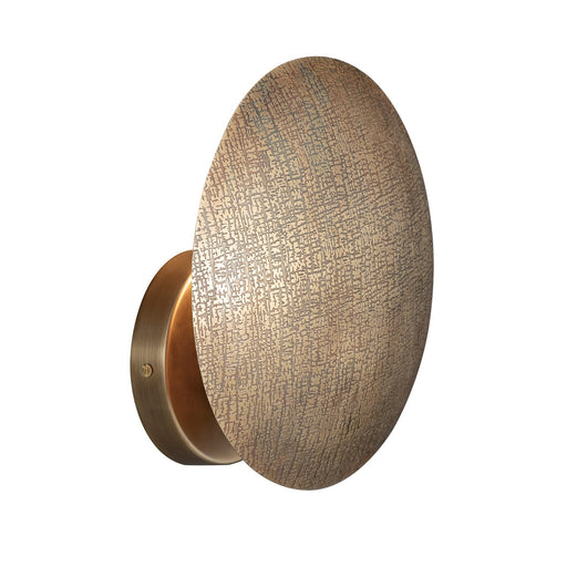 Aurelia One Light Wall Sconce Weathered Brass