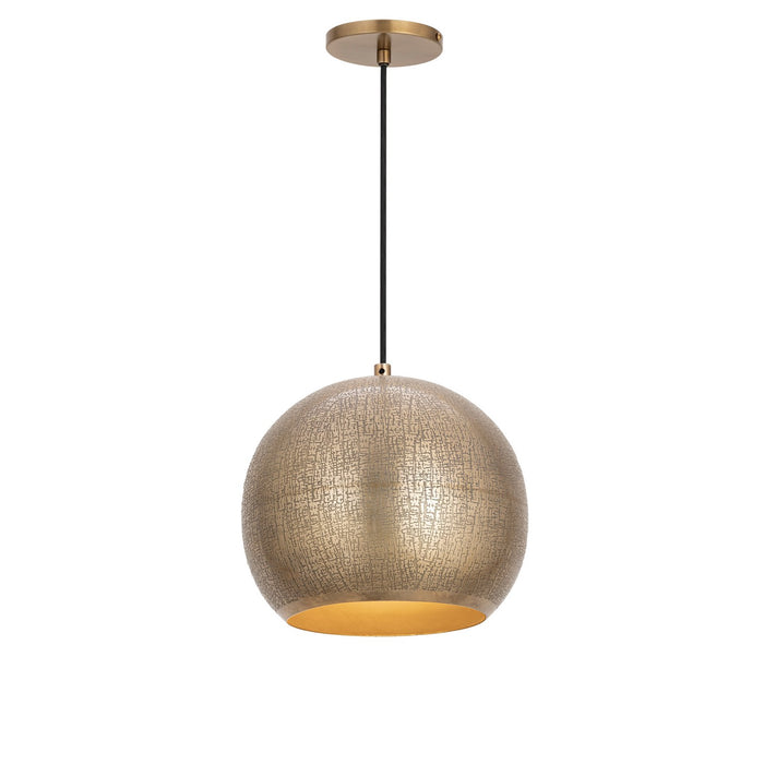 Maxim - 29131WBR - One Light Mini Pendant - Aurelia - Weathered Brass