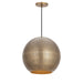 Maxim - 29132WBR - One Light Pendant - Aurelia - Weathered Brass