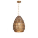 Maxim - 29181AB - One Light Pendant - Gilda - Antique Brass
