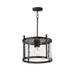 Maxim - 30061HMBK - One Light Semi Flush - Pendant - Belfry - Black