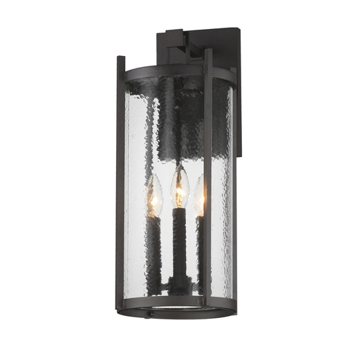 Belfry Three Light Wall Sconce Black