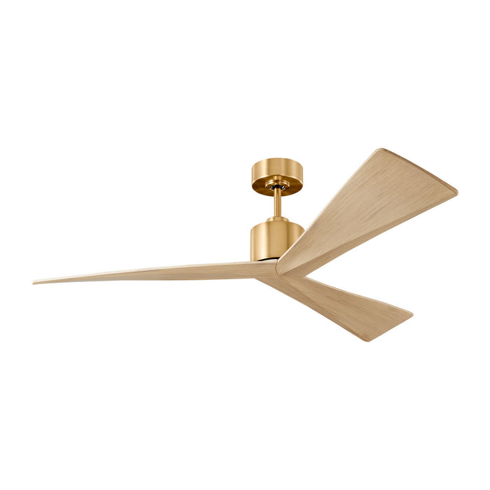 Visual Comfort Fan - 3ADR52BBSWWO - 52"Ceiling Fan - Adler 52 - Burnished Brass