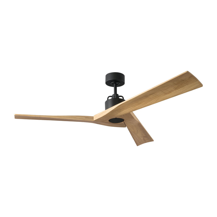 Visual Comfort Fan - 3ALMSM52MBKNH - 52"Ceiling Fan - Alma Smart 52 - Midnight Black