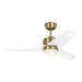 Visual Comfort Fan - 3CGR44SBD - 44"Ceiling Fan - Colgin 44 LED - Satin Brass