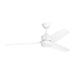 Visual Comfort Fan - 3CGR56RZWD - 56"Ceiling Fan - Colgin 56 LED - Matte White