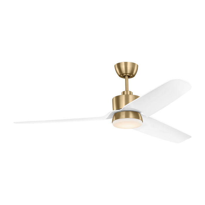 Visual Comfort Fan - 3CGR56SBD - 56"Ceiling Fan - Colgin 56 LED - Satin Brass