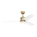 Visual Comfort Fan - 3CGR56SBD - 56"Ceiling Fan - Colgin 56 LED - Satin Brass