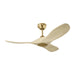 Visual Comfort Fan - 3MAVSM44BBSWWO - 44"Ceiling Fan - Maverick Smart 44 - Burnished Brass