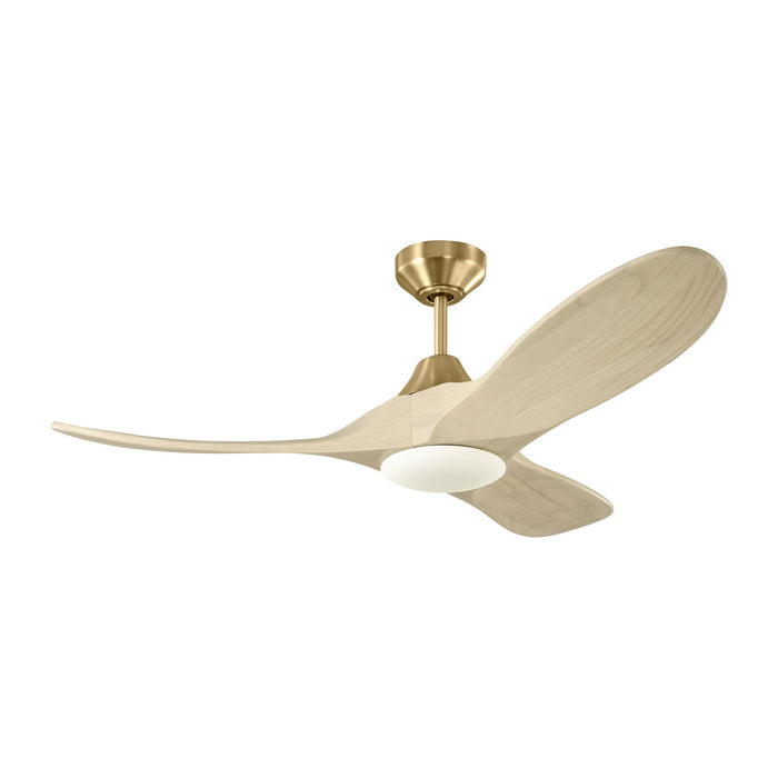 Visual Comfort Fan - 3MAVSM44BBSWWOD - 44"Ceiling Fan - Maverick Smart 44 LED - Burnished Brass