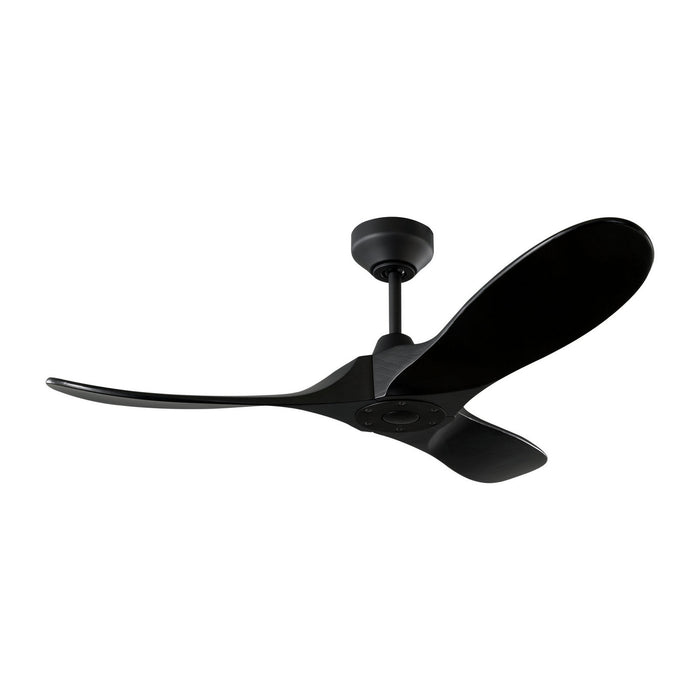 Visual Comfort Fan - 3MAVSM44MBKMBK - 44"Ceiling Fan - Maverick Smart 44 - Midnight Black