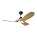 Visual Comfort Fan - 3MAVSM44MBKNHD - 44"Ceiling Fan - Maverick Smart 44 LED - Midnight Black