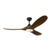 Visual Comfort Fan - 3MAVSM52MBKD - 52"Ceiling Fan - Maverick Smart 52 LED - Midnight Black
