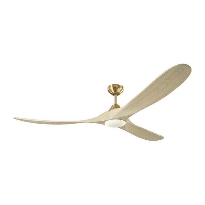 Visual Comfort Fan - 3MAVSM70BBSWWOD - 70"Ceiling Fan - Maverick Smart 70 LED - Burnished Brass