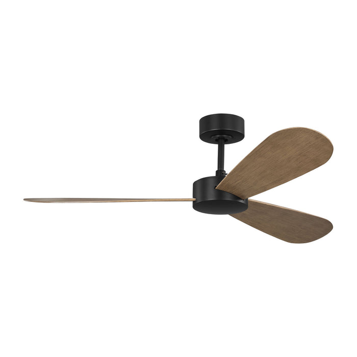Visual Comfort Fan - 3PDSM52MBK - 52"Ceiling Fan - Paddle Smart 52 - Midnight Black