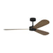 Visual Comfort Fan - 3PDSM60MBK - 60"Ceiling Fan - Paddle Smart 60 - Midnight Black