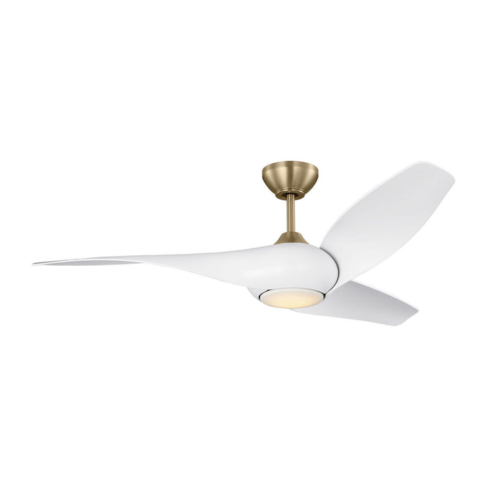 Visual Comfort Fan - 3TNSM52BBSD - 52"Ceiling Fan - Topan Smart 52 LED - Burnished Brass