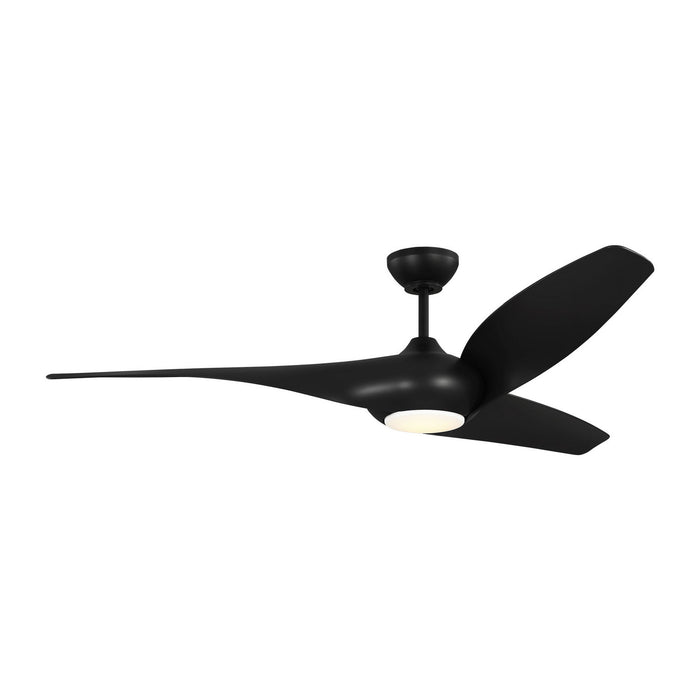 Visual Comfort Fan - 3TNSM60MBKD - 60"Ceiling Fan - Topan Smart 60 LED - Midnight Black