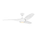 Visual Comfort Fan - 3TNSM60RZWD - 60"Ceiling Fan - Topan Smart 60 LED - Matte White