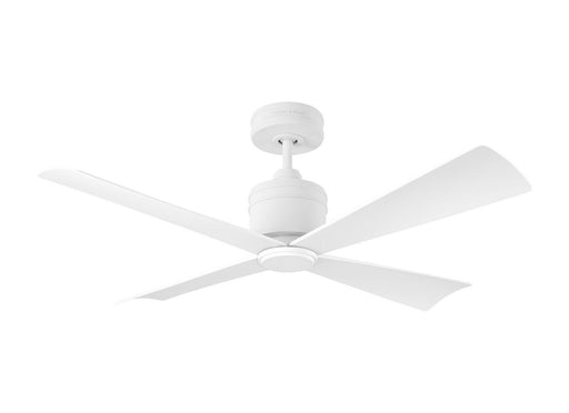 Visual Comfort Fan - 4LNCR44RZW - 44"Ceiling Fan - Launceton 44 - Matte White