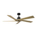 Visual Comfort Fan - 5ASPR56MBKNH - 56"Ceiling Fan - Aspen 56 - Midnight Black