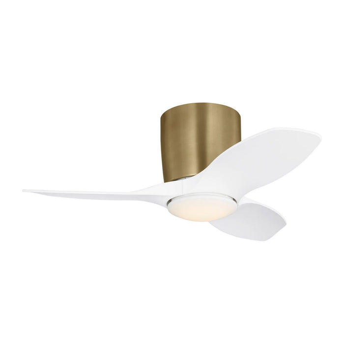 Generation Lighting - 3TTHR32SBD - 32"Ceiling Fan - Titus 32 Hugger LED - Satin Brass