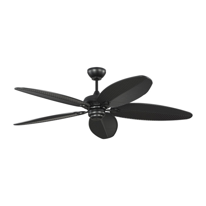 Generation Lighting - 5CUR60BK - 60"Ceiling Fan - Cruise Outdoor 60 - Matte Black
